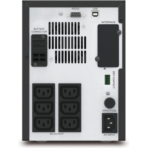 APC SMV750CAI Noodstroomvoeding - 6x C13, USB, 750VA