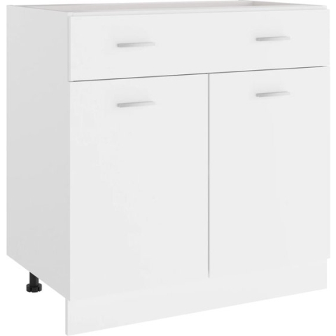 vidaXL-Onderkast-met-lade-80x46x81,5-cm-bewerkt-hout-wit