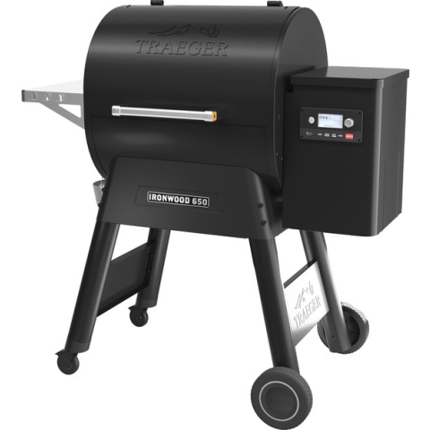 Traeger Ironwood 650 - Pelletgrill - Barbecue op pellets - Wifi gestuurde BBQ - Houtpellets - Nieuwste technologieën - Perfecte grill