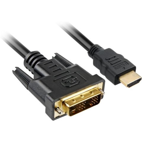 HDMI naar DVI-D (18+1) kabel 1 m
