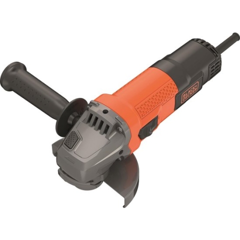 BLACK+DECKER 750W Haakse slijper BEG110 - 115mm slijpdiameter - continu-schakelaar