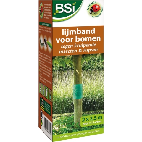 Bsi Boomlijmband 2 X 2,5 Meter Groen/bruin