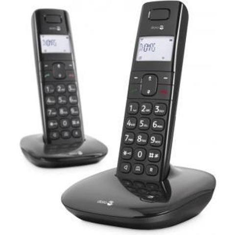 Doro Comfort 1010 - Duo DECT telefoon - Zwart