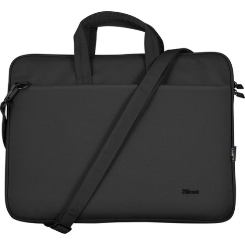 Trust Bologna Laptoptas - Milieuvriendelijk Eco - Gerecycled materiaal - 16 inch - Zwart