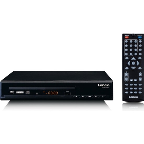 Lenco DVD-120BK - DVD-speler met HDMI en afstandsbediening