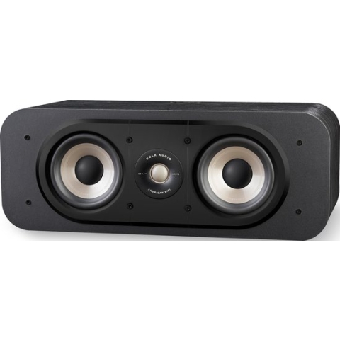 Polk Audio Signature Elite ES30 - Zwart - Hifi hoge resolutie middenkanaal speaker voor de thuisbioscoop