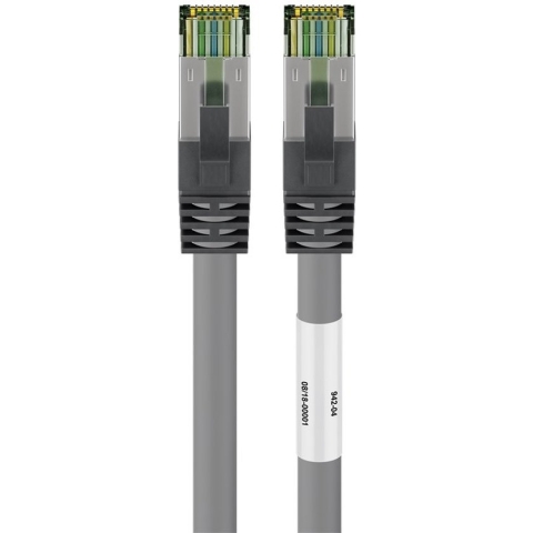 Premium S/FTP CAT8.1 40 Gigabit netwerkkabel / grijs - LSZH - 2 meter