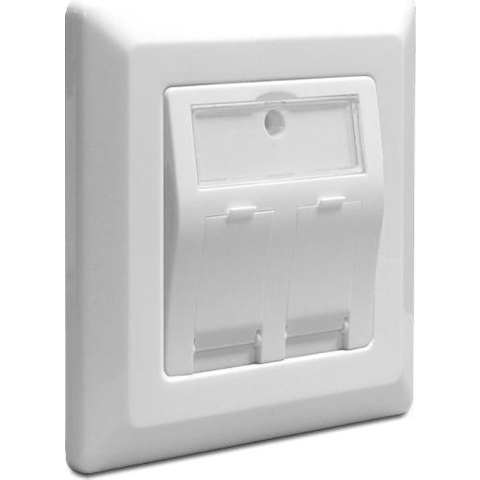 Delock Keystone aansluitdoos 2 poorten