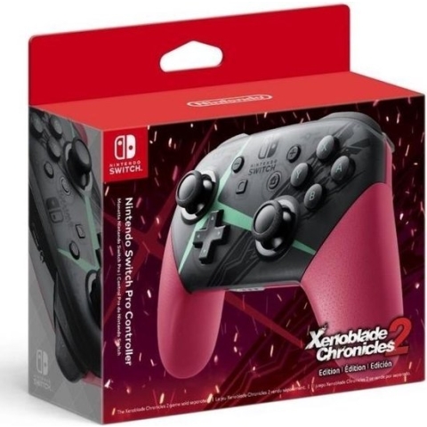 Nintendo Official Switch Pro Controller - Xenoblade 2 (US) (Switch)