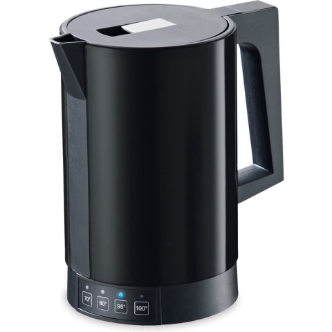 Waterkoker Fontana5 zwart, 1.1 liter - Ritterwerk