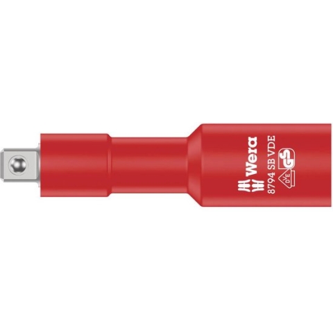 Wera 8794 SB VDE Zyklop 05004964001 Dopsleutelverlenging Aandrijving 3/8 (10 mm) 91 mm 1 stuk(s)