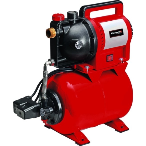 Einhell Elektrische Hydrofoorpomp GC-WW 1045 N - 1050 W - 4500 l/u - 4,8 bar - Inhoud drukvat: 20 L - Max. opvoerhoogte: 48 m
