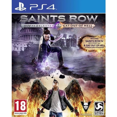 Saints Row Iv Re-elected: Gat Out Of Hell /ps4