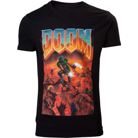 DOOM - Classic Boxart Crewneck mens T-shirt - XL