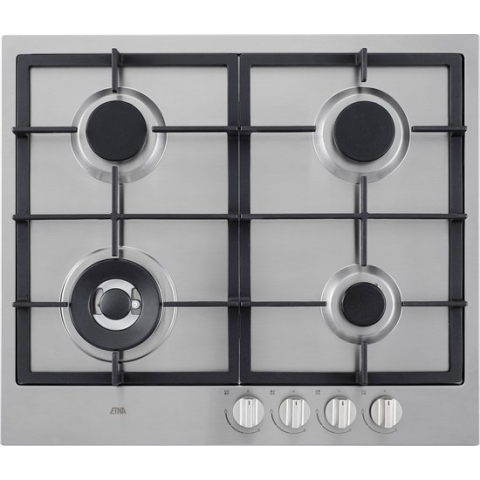 ETNA KG959RVSA - Gaskookplaat - met Wokbrander - RVS