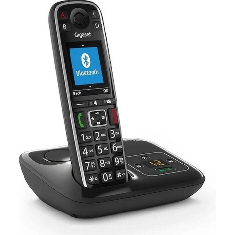 Gigaset E720A - draadloze premium seniorentelefoon met antwoordapparaat - Bluetooth voor koppeling met gehoorapparaten - sprekende keuzetoetsen - Nummeraankondiging & Naamaankondiging - Groot display en toetsen -