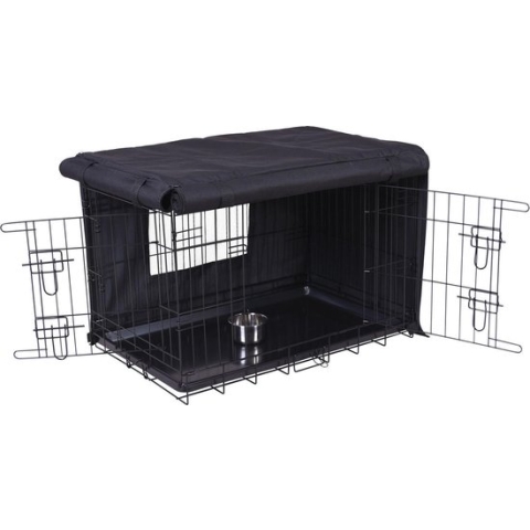 Adori Bench Hoes Zwart - Hondenbench - 111x73.4x78.8 cm