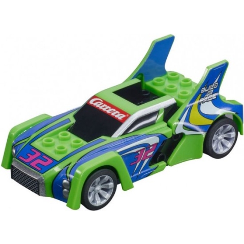 Carrera GO!!! Build 'n Race - Race Auto - Groen