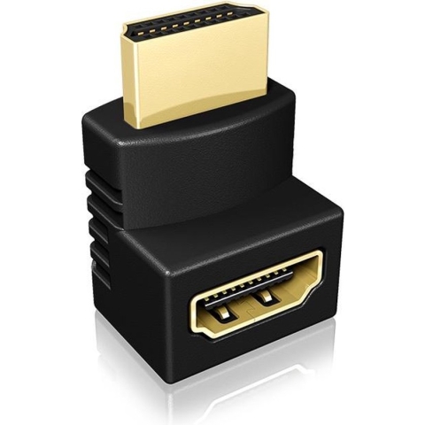 2x HDMI hoek adapters