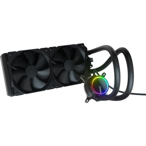 Fractal Design Celsius+ S28 Dynamic Processor Alles-in-één vloeistofkoeler Zwart 1 stuk(s)