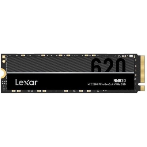 Lexar NM620 - Interne SSD - PCIe Gen3x4 - NVMe M.2 2280 - 512 GB