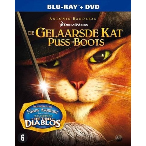 De Gelaarsde Kat (Blu-ray+Dvd Combopack)