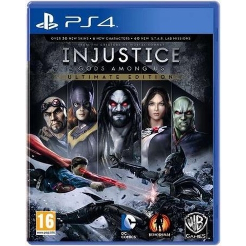 Warner Bros Injustice: Gods Among Us Ultimate Edition, PS4 Standaard+DLC PlayStation 4