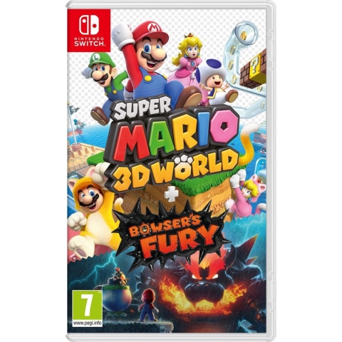 Super Mario 3D World + Bowser’s Fury - Switch (Import)