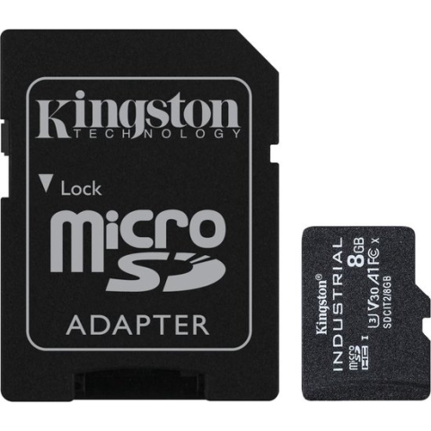 Micro SD Memory Card with Adaptor Kingston SDCIT2/8GB 8GB