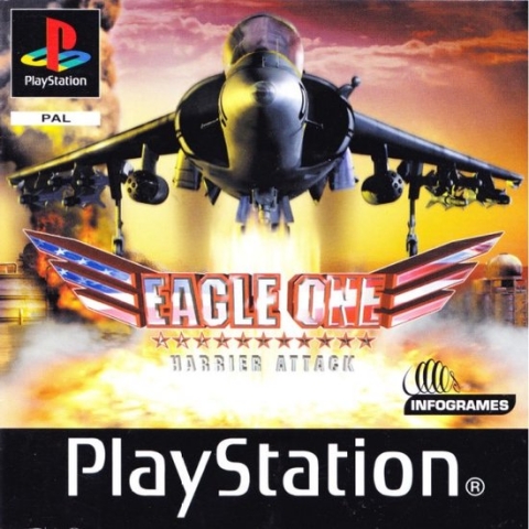 [Playstation 1] Eagle One Harrier Attack Best of Infogrames Goed