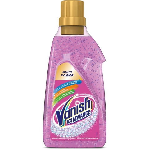Vanish Oxi Advance - Multicolor Power Gel - Voor Gekleurde en Witte Was - 750 mL