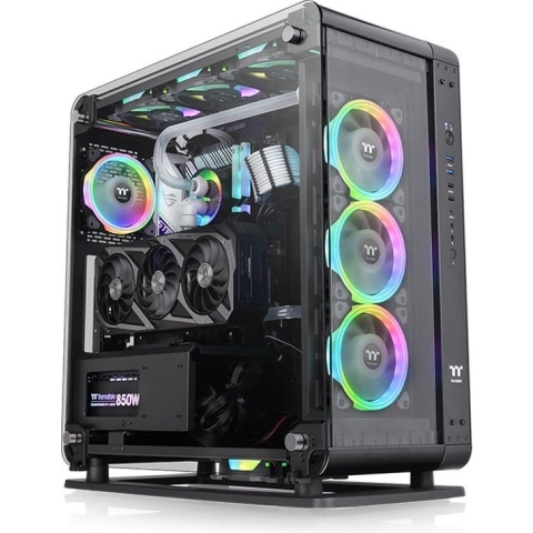 Thermaltake Core P6 TG Black Midi-tower PC-behuizing Zwart Zijvenster