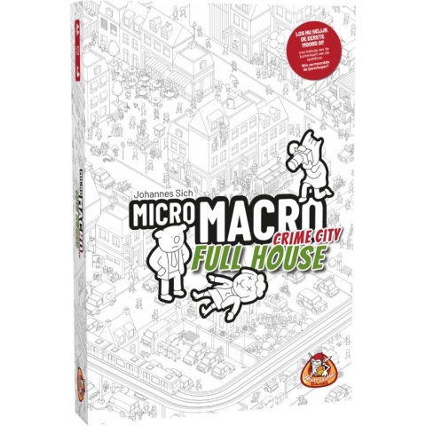 White Goblin Games Micromacro: Crime City - Full House- Kaartspel / Coöpspel - Nederlandstalige editie