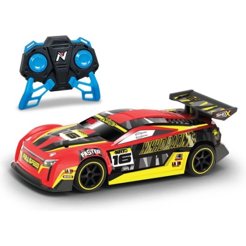 Nikko RC Racing Series: NFR (10131/10130) , 2,4 GHz, Inclusief USB Snellader, Voor Kinderen vanaf 6 Jaar & Volwassenen, ca. 24 cm, Rood