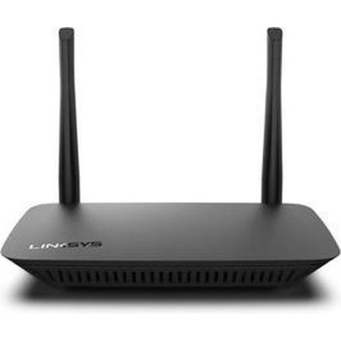 Linksys E5350 - WiFi Router - Dual-Band - WiFi 5 - 1000 Mbps - Met 4 Ethernet Poorten - Eenvoudige Installatie - AC1000 - Zwart