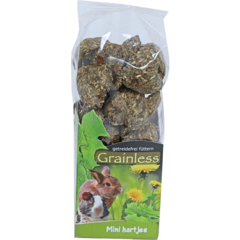 JR Farm - graanvrije knaagdierensnack - Grainless mini hartjes - 150 gram