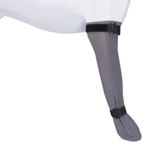 Trixie - Beschermkous - Silicone - Grijs - S - 30 cm
