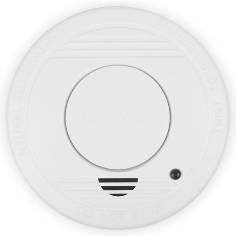 Smartwares Rookmelder FSM-11514 - 4 Rookmelders - Inclusief 5 jaar batterij - 10 Jaar sensor - 85 dB - TUV Gecertificeerd