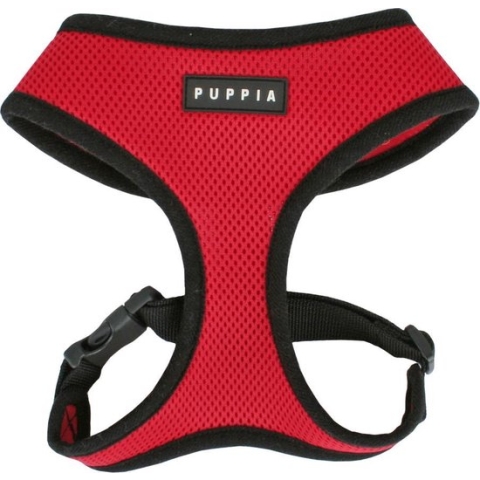 Puppia Hondenharnas - Hondentuigje - Rood - M - 40-56 cm