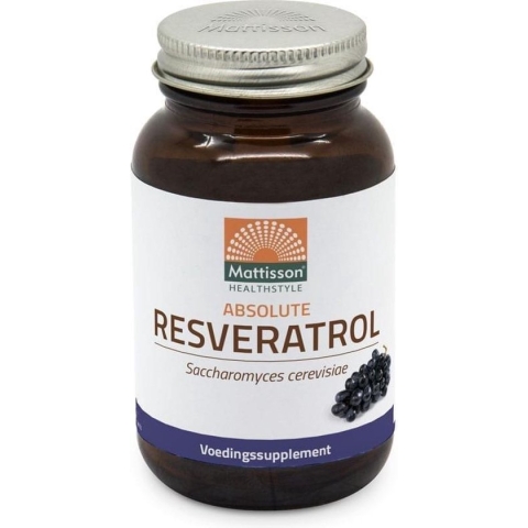 Mattisson Resveratrol 98% Veri-te™ 125 mg - Polyfenolen Supplement - 60 Capsules