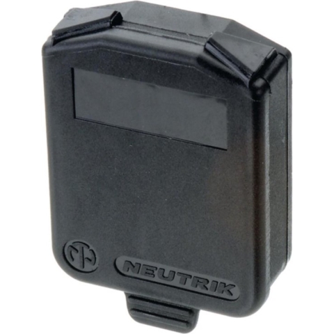Neutrik SCDX Afdekkap Zwart 1 stuk(s)