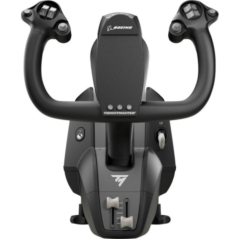 Thrustmaster TCA Yoke Boeing Edition - Officiële Boeing Licentie voor Xbox Series X|S / Xbox One / PC - Replica Yoke, Thrust-assen, Landingsgestel - Met PENDUL_R-mechanisme - 100% Metalen Frame - Microfoonaansluiting voor Headset - Boeing 787