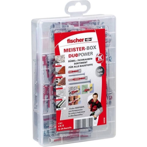 Fischer MeisterBox DuoPower shortlong screws