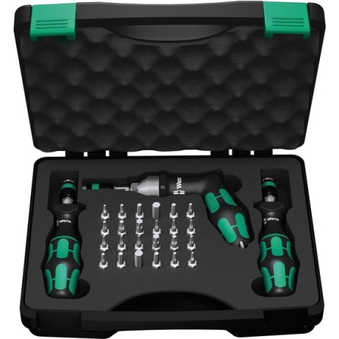 Wera 7440/41/42 Werkplaats Momentschroevendraaierset 27-delig 0.3 - 6 Nm