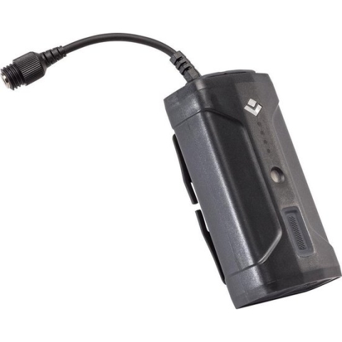 Black Diamond Icon Oplaadbare Lithiumbatterijkit Zwart