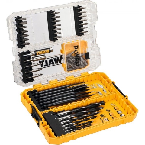 Dewa Bit und Holzbohrer-Set 57-tlg. | DT70758-QZ