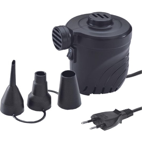 High Peak Elektrische Luchtbedpomp - 220/230V - Zwart