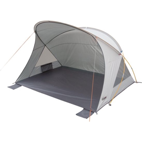 High Peak Cadiz 80 - Beach Shelter - Aluminium/Donkergrijs