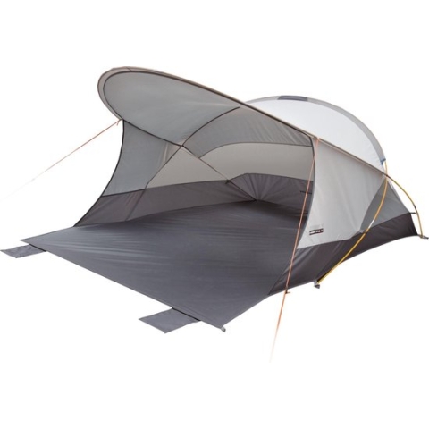 High Peak Cordoba 80 - Beach Shelter - Aluminium/Donkergrijs