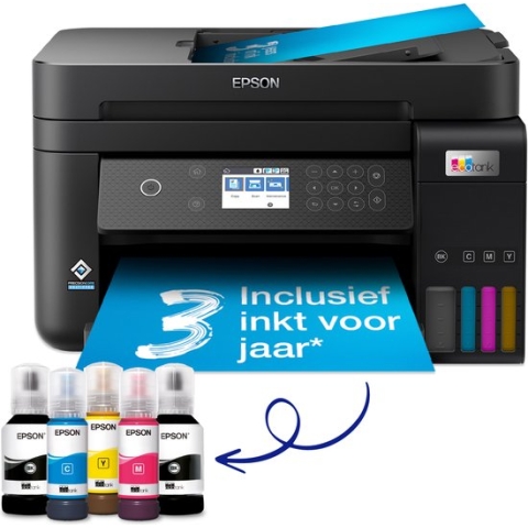 Epson EcoTank ET-3850 - All-In-One Printer - Inclusief tot 3 jaar inkt